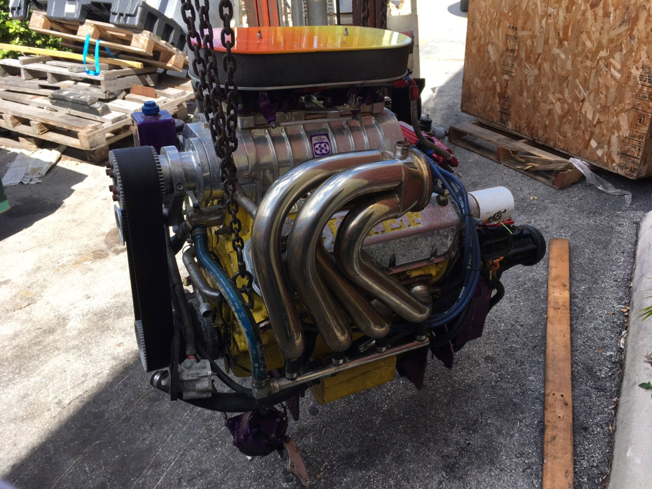 Corroed engines