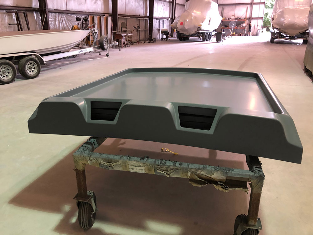 New hatch ready for paint
