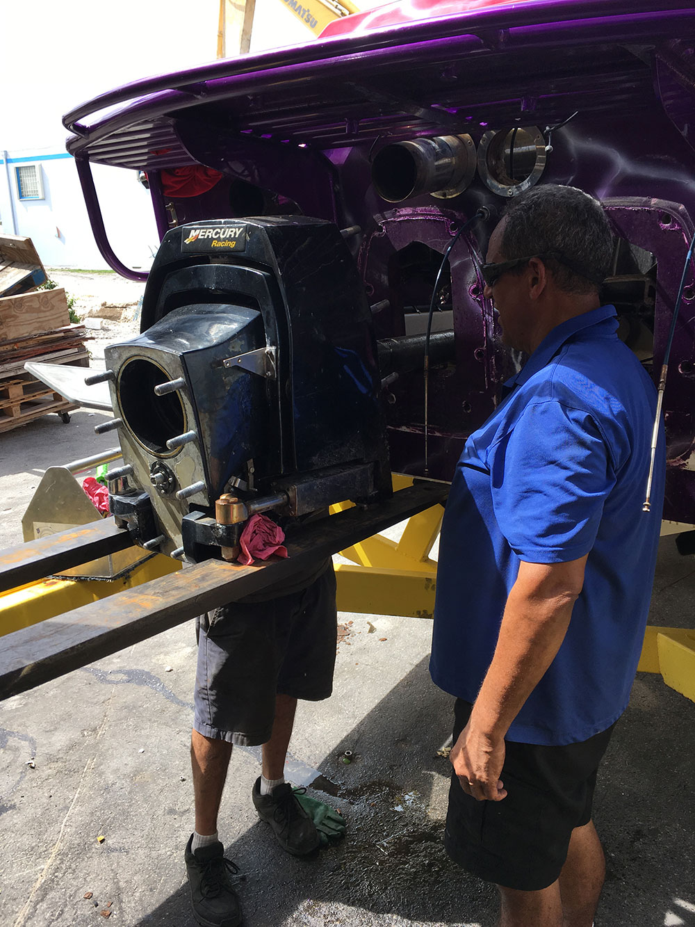 Removing the gimbals