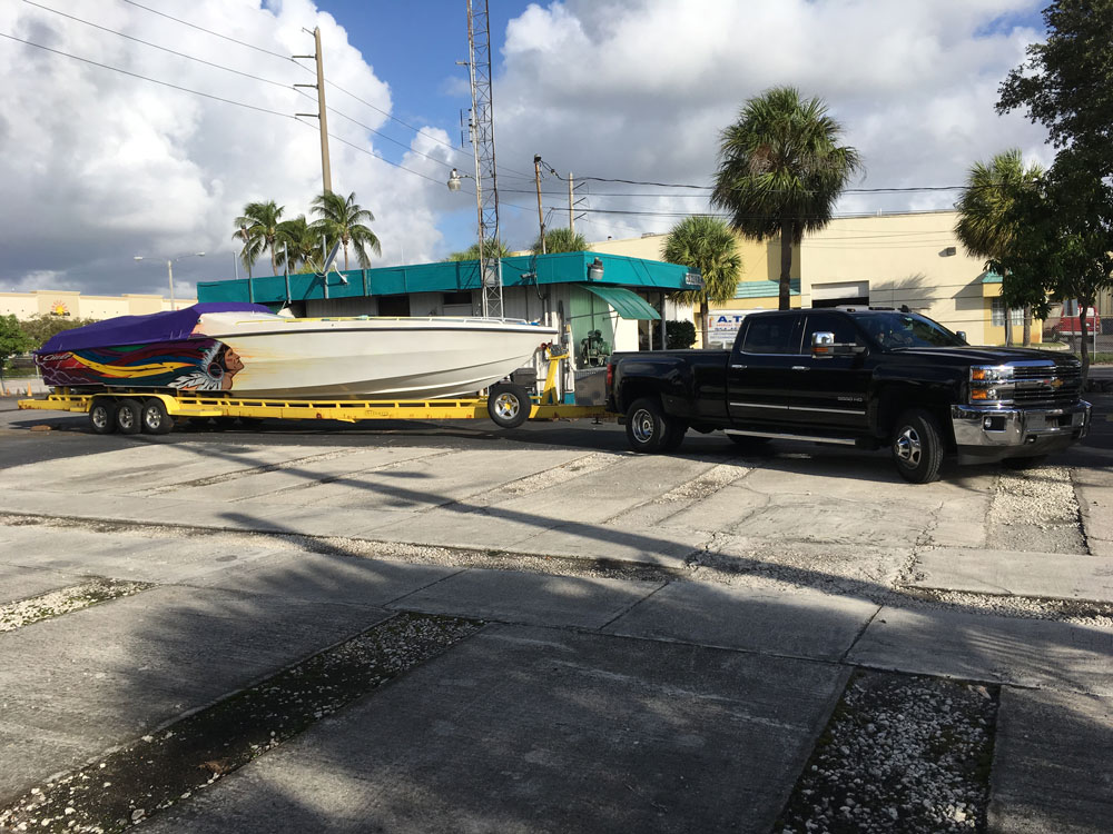 Bobby Picking it up after we bought it