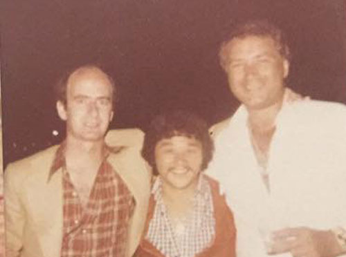 My dad, Bobby + Rocky Aoki